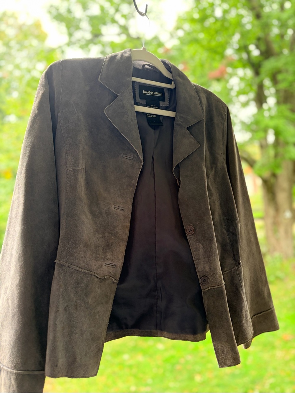 Ultra rare! 1980’s Suede Lavender Jacket